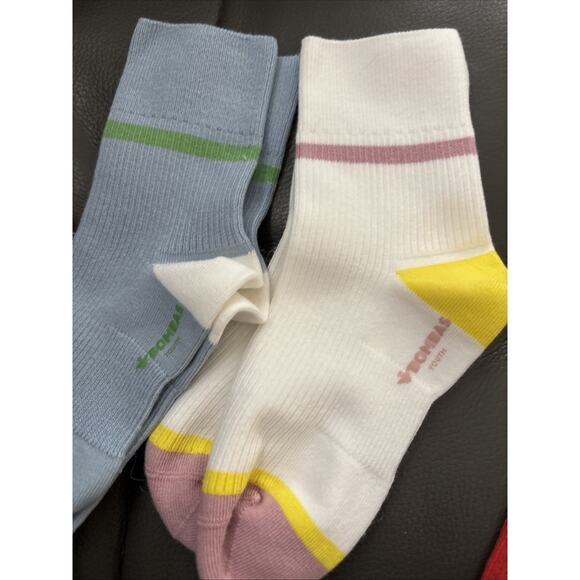 New Bombas Midweight 4 Pairs Youth Crew Socks Size 12T-Y3 - Picture 3 of 4